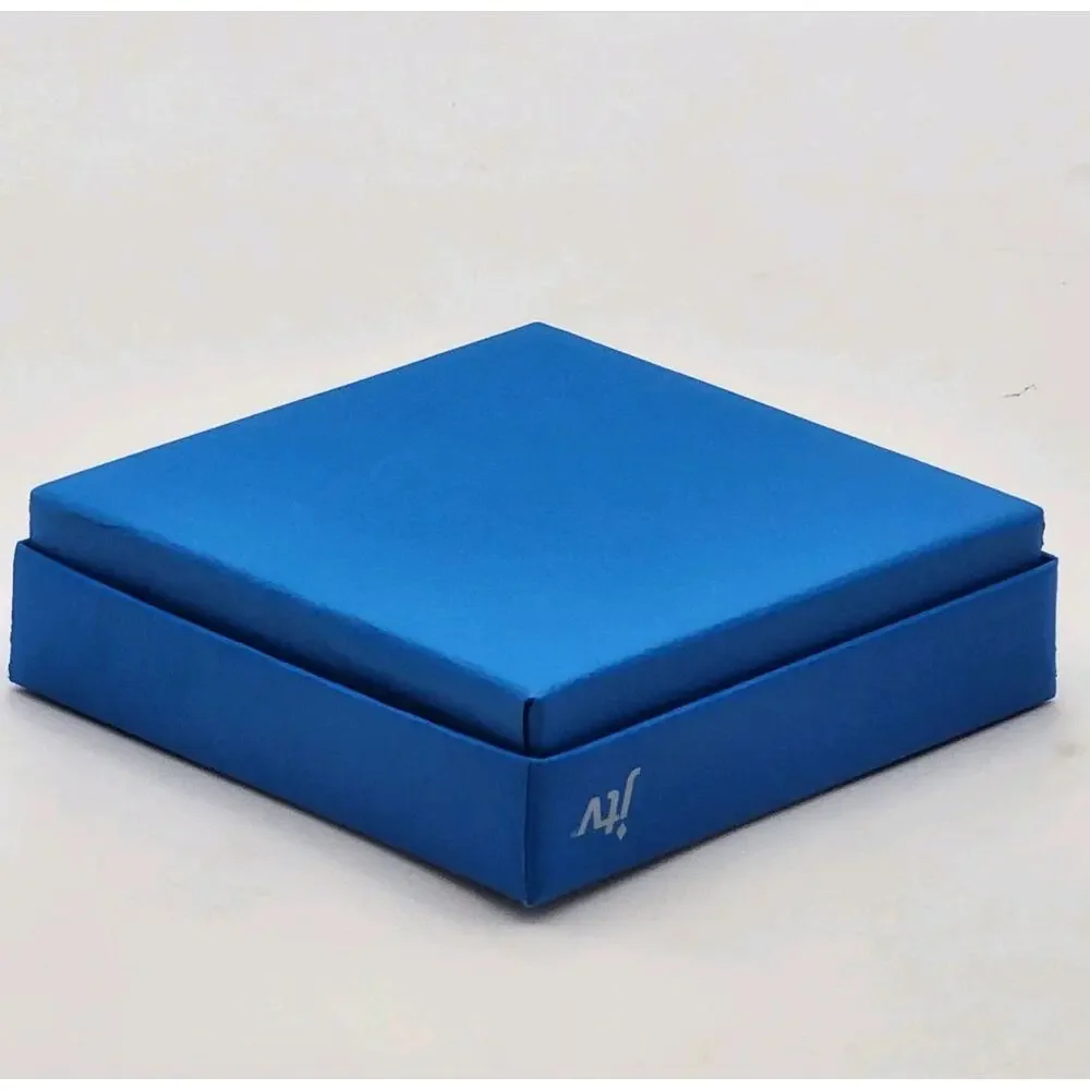 Lot Of 20 Empty Jewelry Boxes Cardboard Blue JTV logo FAST SHIPPING